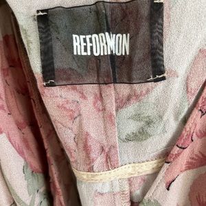 Reformation sun dress.